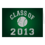 Klasse von Baseball-Grau 2013 Karte