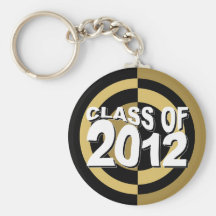 Klasse von Keychain Goldschwarzem 2012 Schlüsselband