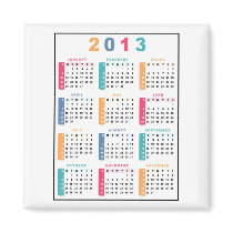 Klassiker 2013 Kalender magnete