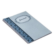 Klassische Art-kundengerechtes Notizbuch - Blau