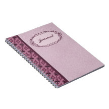 Klassische Art-kundengerechtes Notizbuch - Rosa
