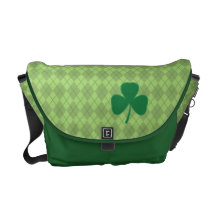 Klassische Kleeblatt-Bote-Tasche Kuriertaschen