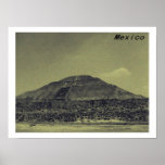 Klassische Pyramide Mexikos Sun Posterdrucke
