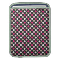 Klassische Tupfen ipad sleeves