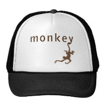 Klassischer Affe Trucker Mütze