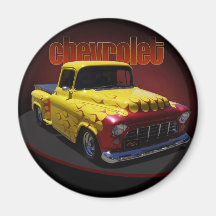 Klassischer Chevrolet-Lieferwagen Magnete