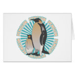 Klassischer Pinguin Grußkarten
