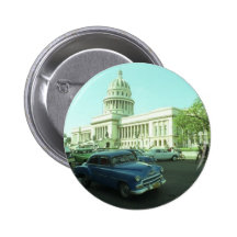 Klassisches Auto Havana Kuba Anstecknadel