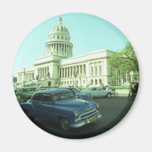 Klassisches Auto Havana Kuba Kühlschrankmagnete