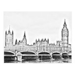 klassisches LONDON Postkarten