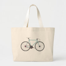 Klassisches Retro Fahrrad Einkaufstasche