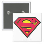 Klassisches Supermann-Logo Anstecknadelbuttons