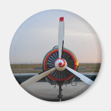 Klassisches Warbird Kühlschrankmagnete
