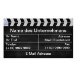 klatschen Kino Visitenkarten