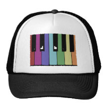 Klavier-Schlüssel Retro Cap
