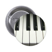 Klavier-Tastatur Anstecknadelbuttons