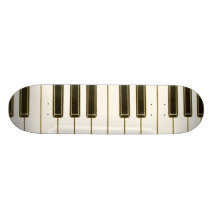 KLAVIER-TASTATUR-SKATEBOARD INDIVIDUELLE SKATEBOARDS