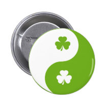 Kleeblatt, das Yang ying ist buttons