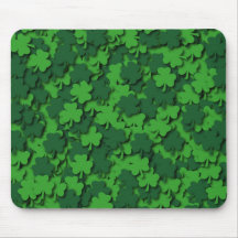 Kleeblatt-Feld-Mausunterlage Mousepads