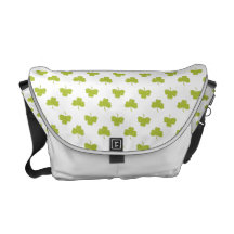 Kleeblatt-Muster-Rickshaw-Bote-Tasche Kuriertasche
