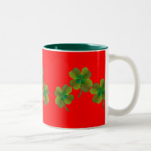 Kleeblätter Kaffee Tasse