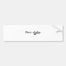 Kleiderhersteller-beruflicher Job Auto Sticker