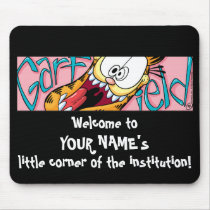 Kleine Ecke Mousepad Garfields Logobox mousepads