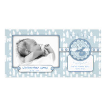 Kleine Jungen-Foto-Karte Personalisierte Foto Karte
