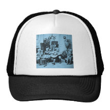 Kleine Jungen-Orchester Vintages Stereoview Cyanot Retrocap