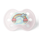 kleine Kuchen am Ende des Regenbogens schnuller