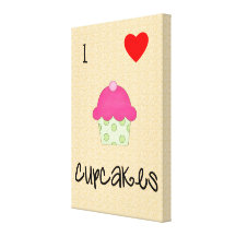 Kleine Kuchen der Liebe I Gespannte Galeriedrucke