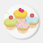 Kleine Kuchen Kühlschrankmagnet