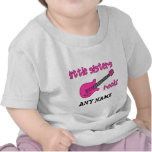 Kleine Schwester-Felsen! mit rosa Gitarre T-shirt