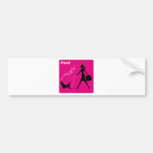 Kleiner Dachshund Griffon Vendeen Auto Sticker