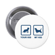 Kleiner Dachshund Griffon Vendeen Button