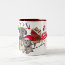 Kleiner Dachshund Griffon Vendeen Nordpol Tee Haferl