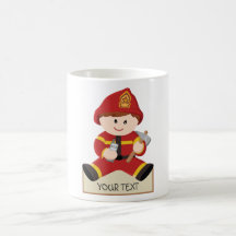 kleiner Feuerwehrmannfeuerwehrmann Tasse