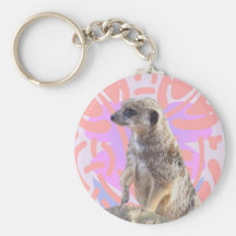 Kleiner Finger Meerkat Schlüsselband