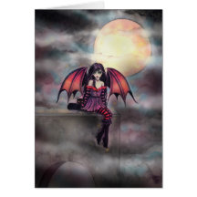 Kleiner gotischer Vampirs-feenhafte Kunst-Fantasie