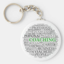 Kleiner Knopf coachte Keychain #1 Schlüsselbänder