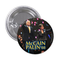 Kleiner Knopf Palin McCain Anstecknadel