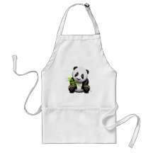 Kleiner Panda Schürze