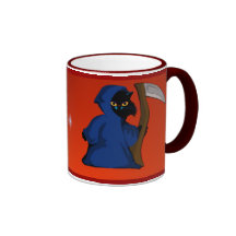 Kleiner Sensenmannkitty-Becher Tee Tassen