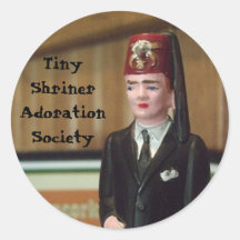 Kleiner Shriner Aufkleber