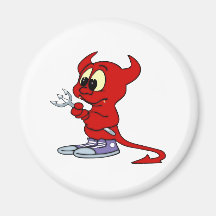 kleiner Teufel small devil Kühlschrankmagnet