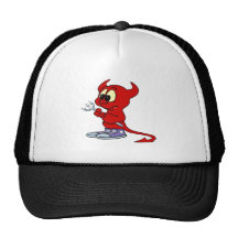 kleiner Teufel small devil Netzmütze