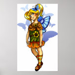 Kleines feenhaftes Plakat