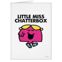 Kleines Fräulein Chatterbox Classic 1 Grußkarten