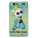Kleines Fräulein Death auf Roller Droid RAZR Cover