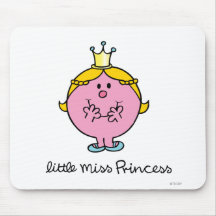 Kleines Fräulein Prinzessin Icon 1 Mauspad